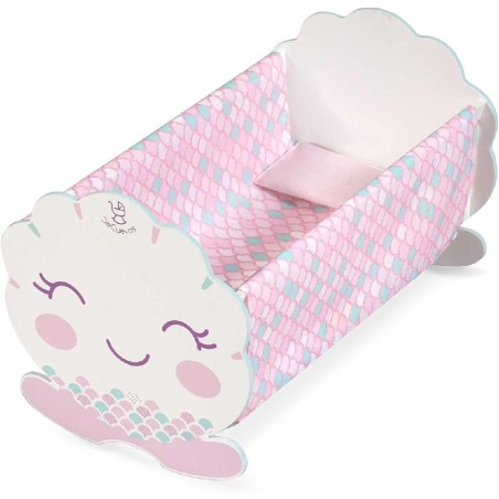CUNA BALANCIN DE MADERA  (MUÑECA HASTA 4