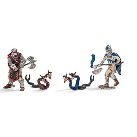 CABALLEROS CON HACHA E VIBORAS VENENOSAS