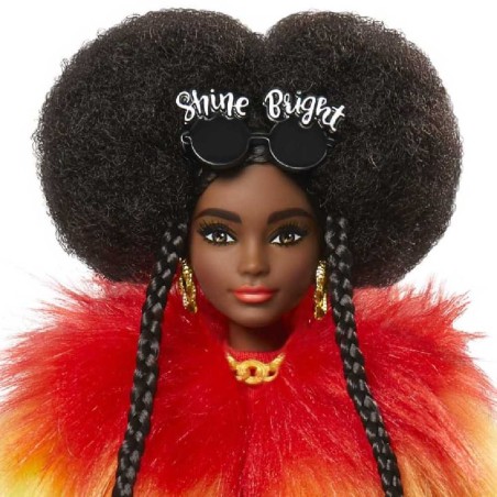 BARBIE EXTRA ARCOIRIS MUÑECA CON MASCOTA