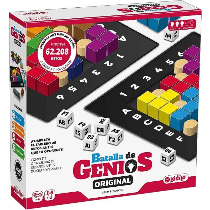 JUEGO BATALLA DE GENIOS ORIGINAL