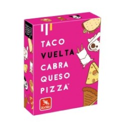 TACO, VUELTA, CABRA, QUESO, PIZZA - JUEG