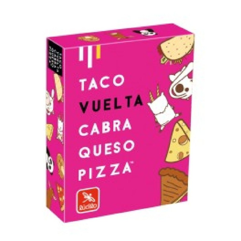 TACO, VUELTA, CABRA, QUESO, PIZZA - JUEG