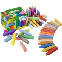TIZAS DE SUELO LAVABLES CRAYOLA (48 UDS)