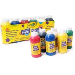 CRAYOLA TEMPERA LAVABLES 6 COLORES 2