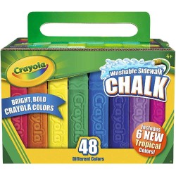 TIZAS DE SUELO LAVABLES CRAYOLA (48 UDS) 2