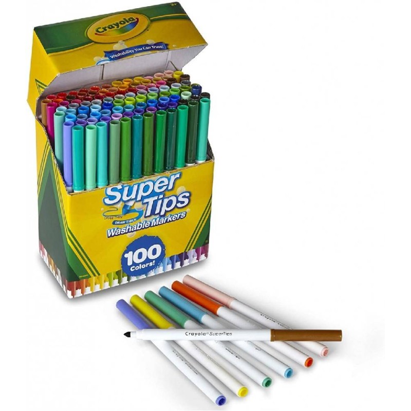 100 rotuladores súper punta super tips l