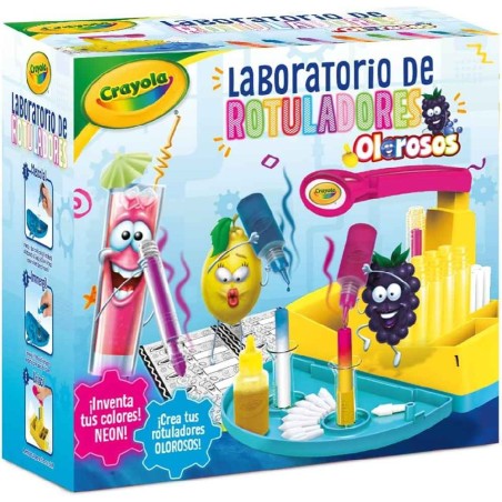 Laboratorio rotuladores olorosos neón