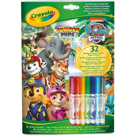 Libro Actividades Y Colorear Paw Patrol