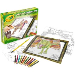PIZARRA LUMINOSA MAXI DINOSAURIOS CRAYOL