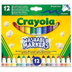 12 ROTULADORES SUPER LAVABLES MAXI PUNTA 2