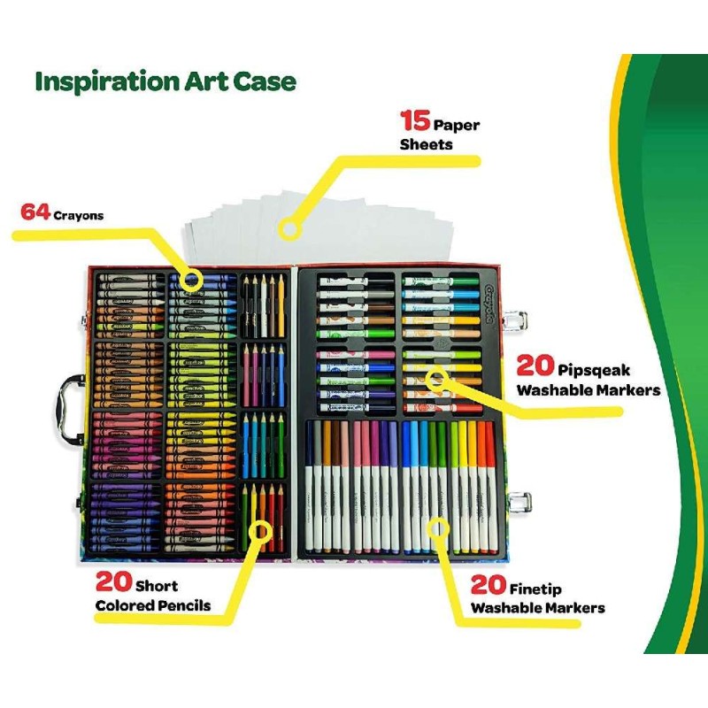 MALETA PINTURAS ARTISTA ARCOIRIS 140 PIE