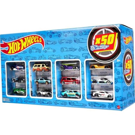 HOT WHEELS PACK 50 VEHICULOS