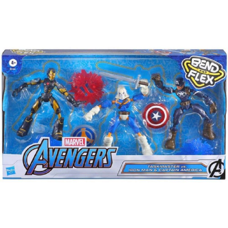 AVENGERS TASKMASTER VS IRON MAN & C. AMÉ