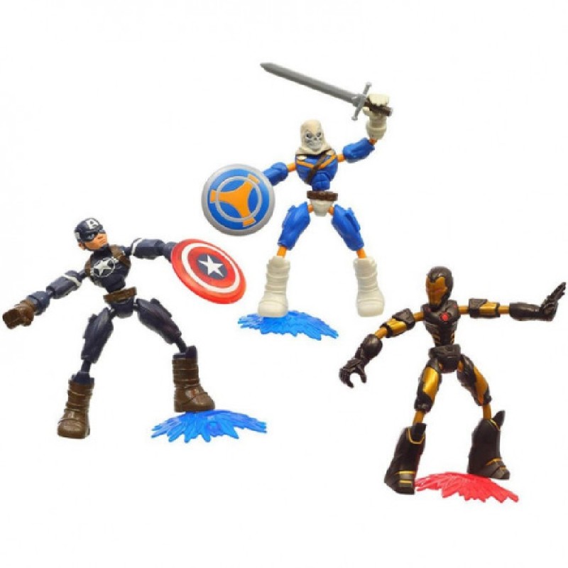 AVENGERS TASKMASTER VS IRON MAN & C. AMÉ