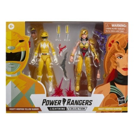 POWER RANGERS AMARILLO RANGER VS. SCORPI