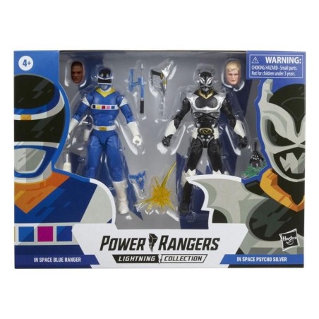 POWER RANGER BLUE RANGER VS. SILVER PSYC