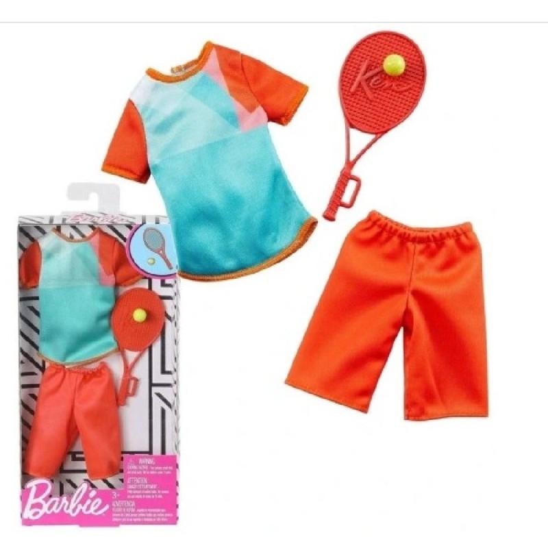 BARBIE-TRAJE KEN PROFESIONES TENISTA