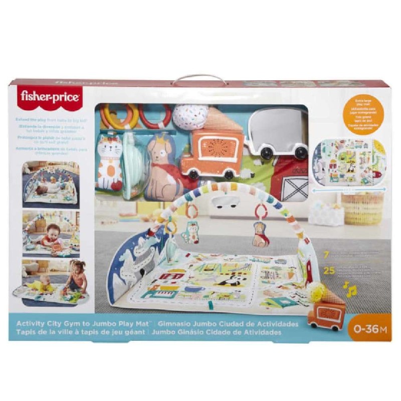 FISHER-PRICE MANTITA ACTIVITY CITY GYM T