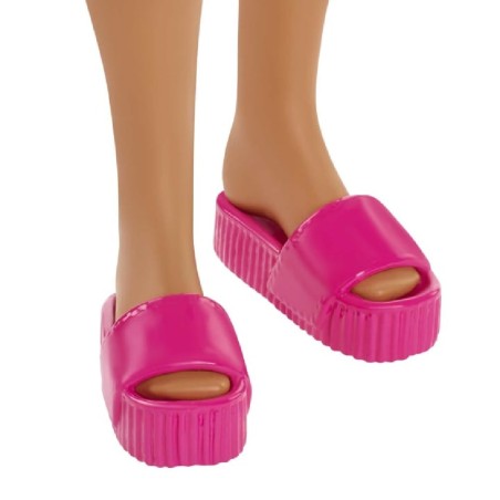 BARBIE MUÑECA VESTIDO ARCOIRIS