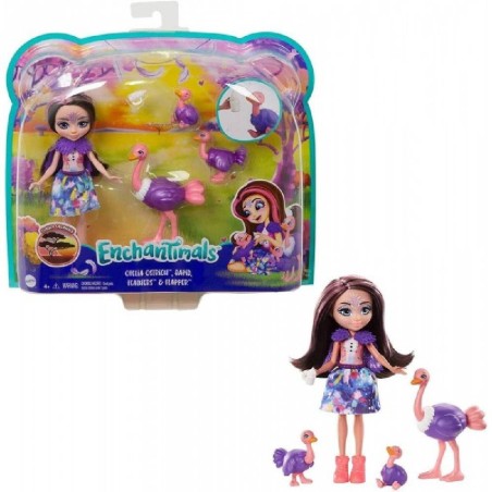 MUÑECA OFELIA OSTRICH ENCHANTIMALS