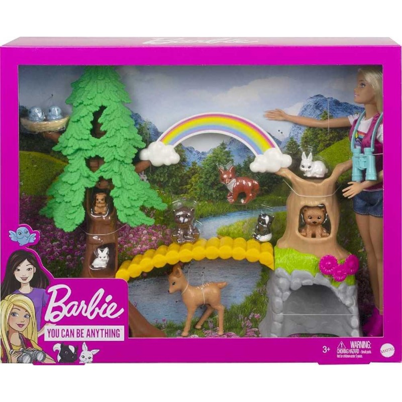 MUÑECA BARBIE EXPLORADORA NATURALEZA