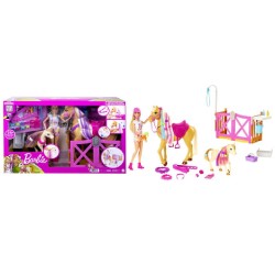 BARBIE- CABALLO PEINADOS DIVERTIDOS