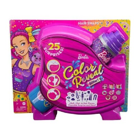 BARBIE COLOR REVEAL PEINADOS CUPCAKE
