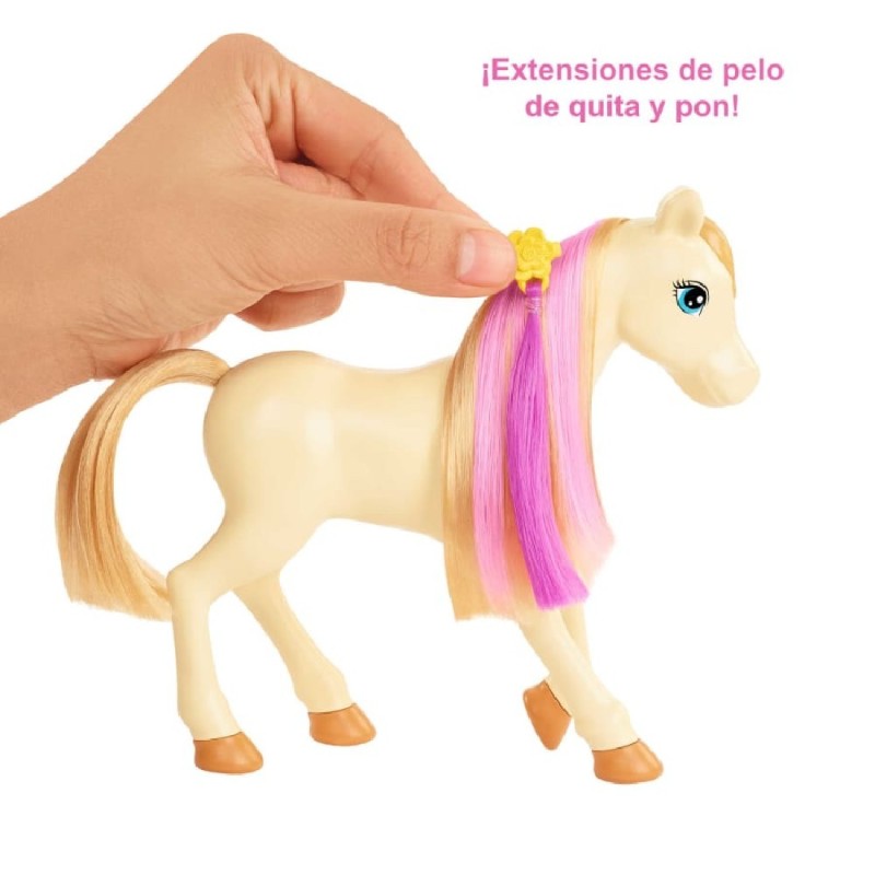 BARBIE- CABALLO PEINADOS DIVERTIDOS