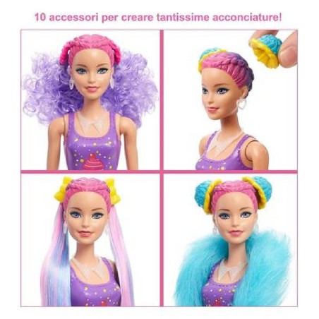 BARBIE COLOR REVEAL PEINADOS CUPCAKE