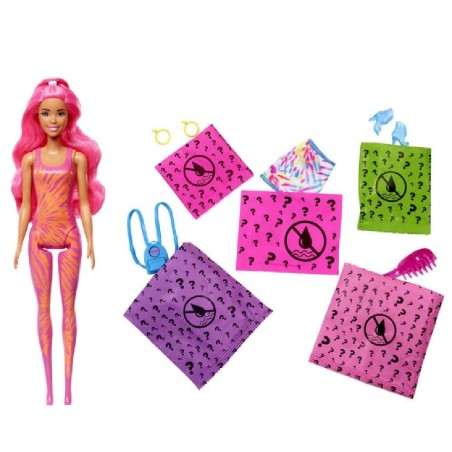 MUÑECA BARBIE COLOR REVEAL NEON