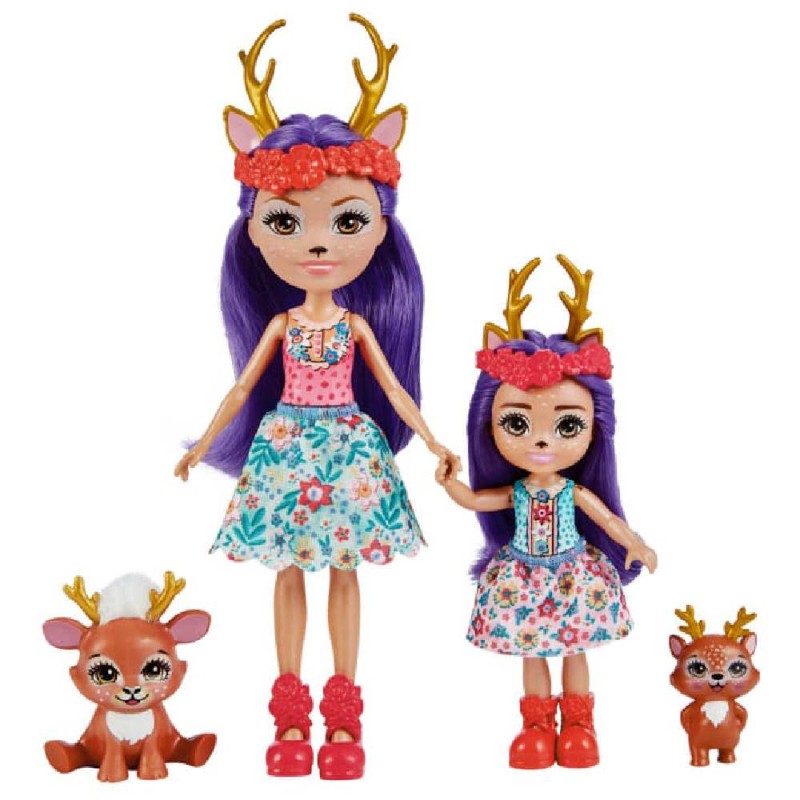 ENCHANTIMALS HERMANAS DANESSA Y DANETTA 