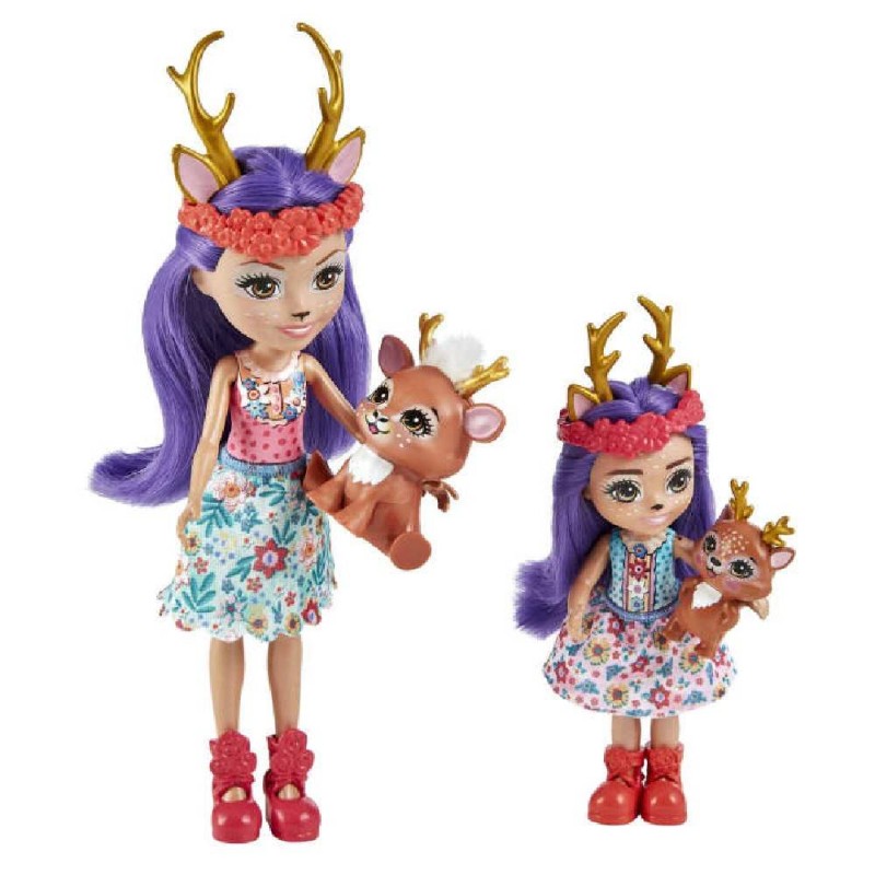 ENCHANTIMALS HERMANAS DANESSA Y DANETTA 