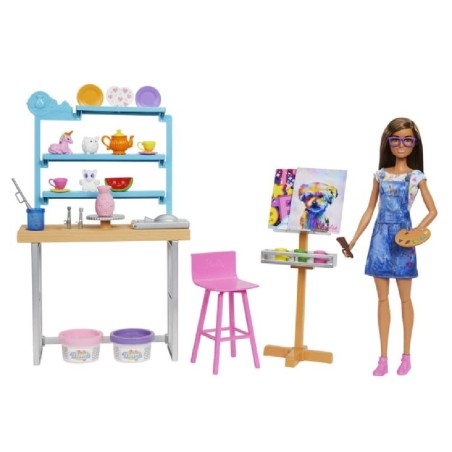 MUÑECA BARBIE ESTUDIO DE ARTE