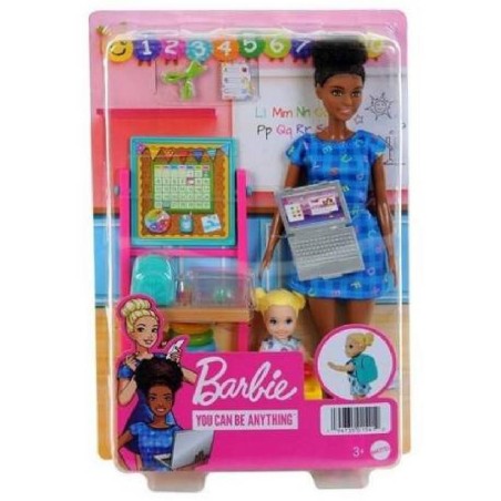 BARBIE PROFESIONES MAESTRA MORENA