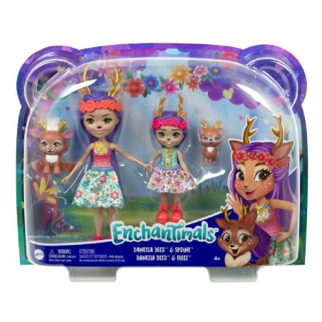 ENCHANTIMALS HERMANAS DANESSA Y DANETTA 