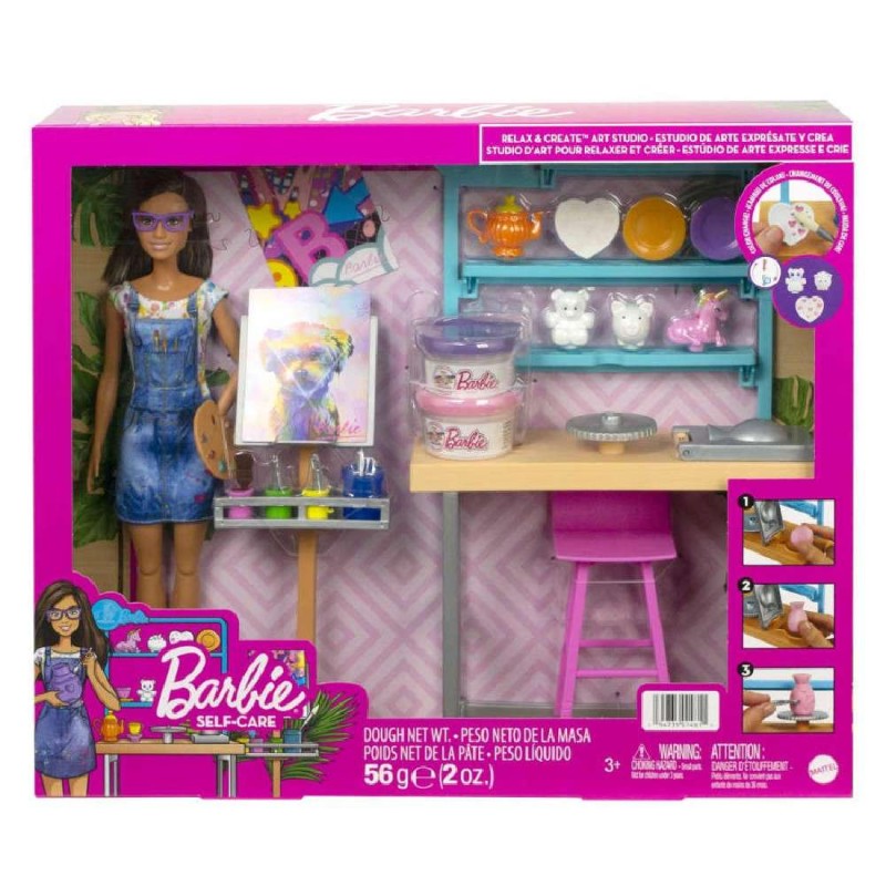 MUÑECA BARBIE ESTUDIO DE ARTE