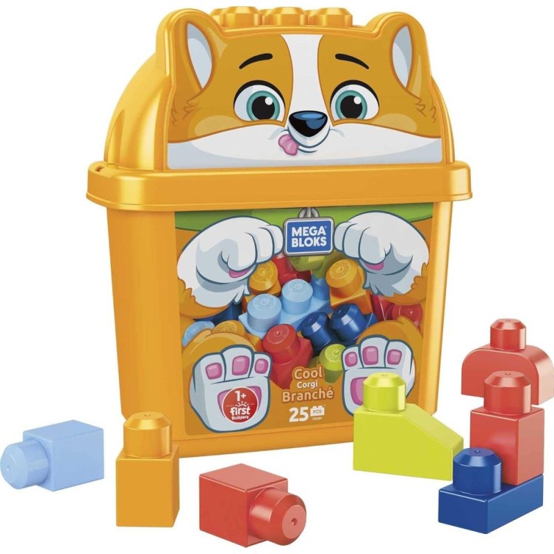CUBO BLOQUES ANIMALITO FISHER PRICE MEGA