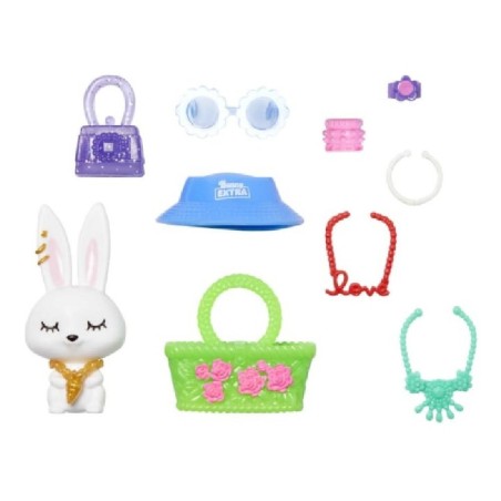 BARBIE EXTRA MUÑECA Y MASCOTA FLOWER POW