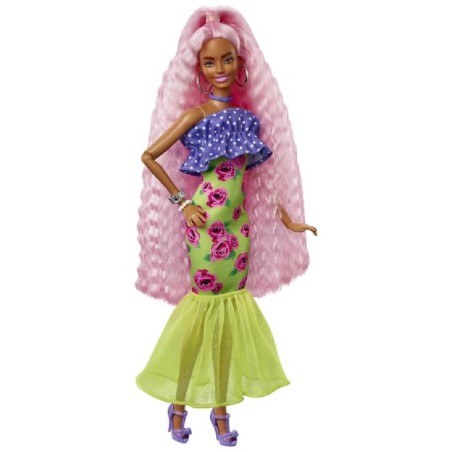 BARBIE EXTRA DELUXE ABRIGO ROSA