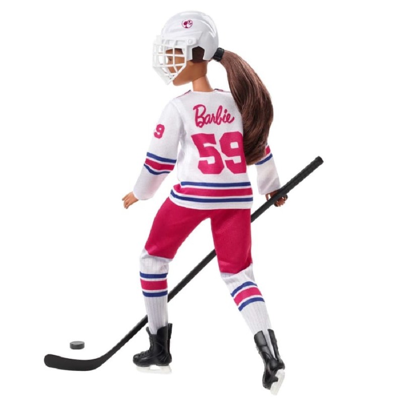 MUÑECA BARBIE JUGADORA DE HOCKEY