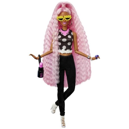 BARBIE EXTRA DELUXE ABRIGO ROSA