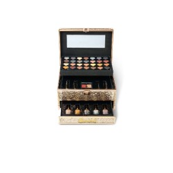 MALETIN MAQUILLAJE 3 PISOS FULL DIAMOND