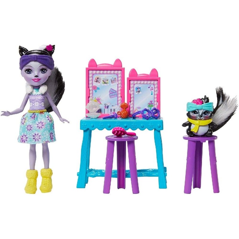 TOCADOR DE MUÑECAS ENCHANTIMALS MATTEL