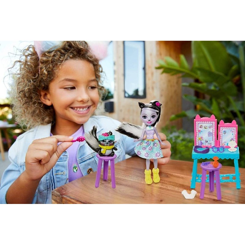 TOCADOR DE MUÑECAS ENCHANTIMALS MATTEL