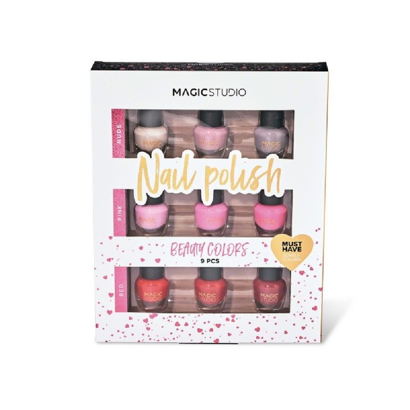 SET DE ESMALTES DE UÑAS MAGICSTUDIO