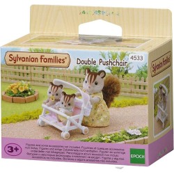 CARRITO DOBLE DE BEBES SYLVANIAN FAMILIE