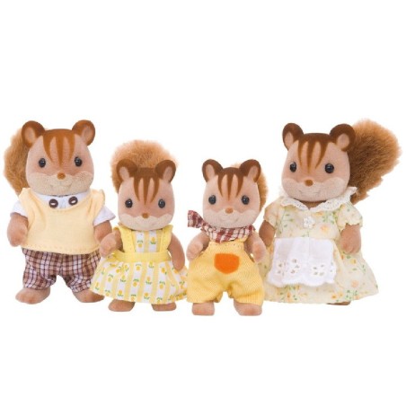 Familia Ardilla De La Nuez