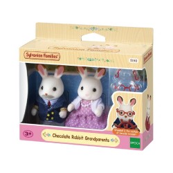 ABUELOS CONEJOS CHOCOLATE SYLVANIAN FAMI