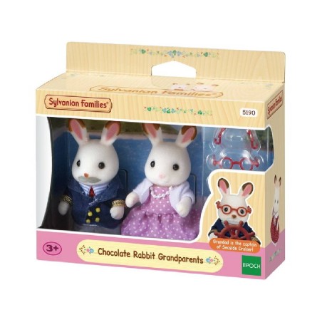 ABUELOS CONEJOS CHOCOLATE SYLVANIAN FAMI