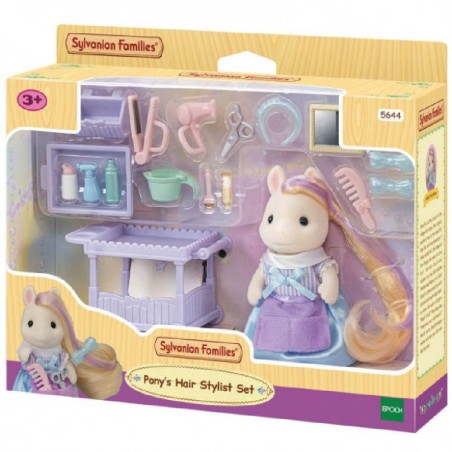 SYLVANIAN FAMILIES SET ESTILISTA PONY SE